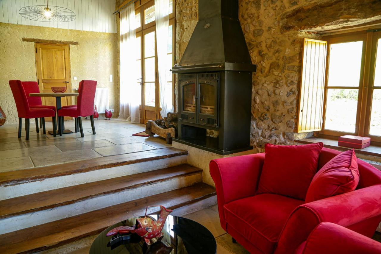 Bed and Breakfast Domaine Du Bourg Salon Esterno foto