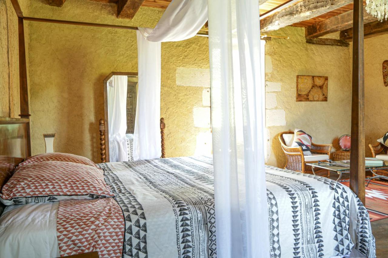 Bed and Breakfast Domaine Du Bourg Salon Esterno foto