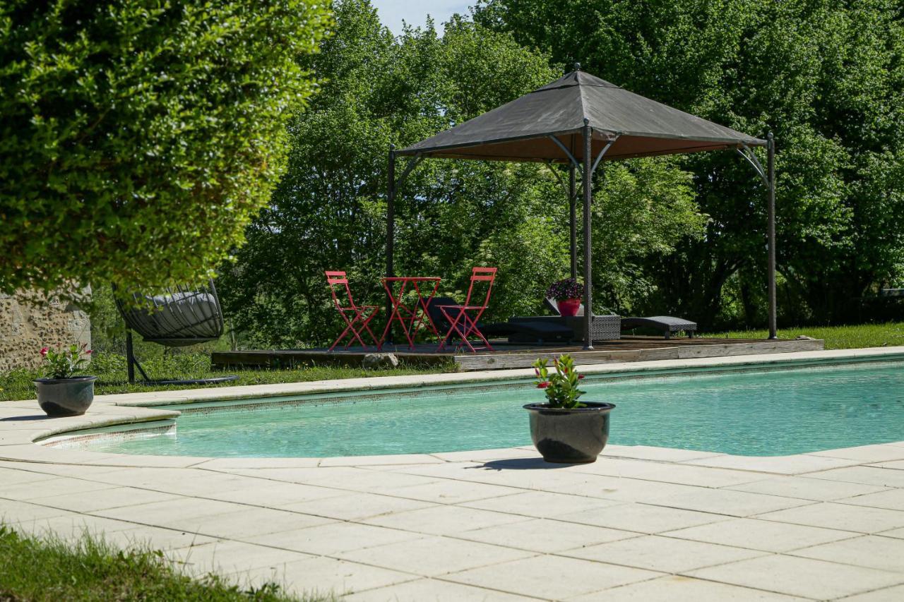 Bed and Breakfast Domaine Du Bourg Salon Esterno foto