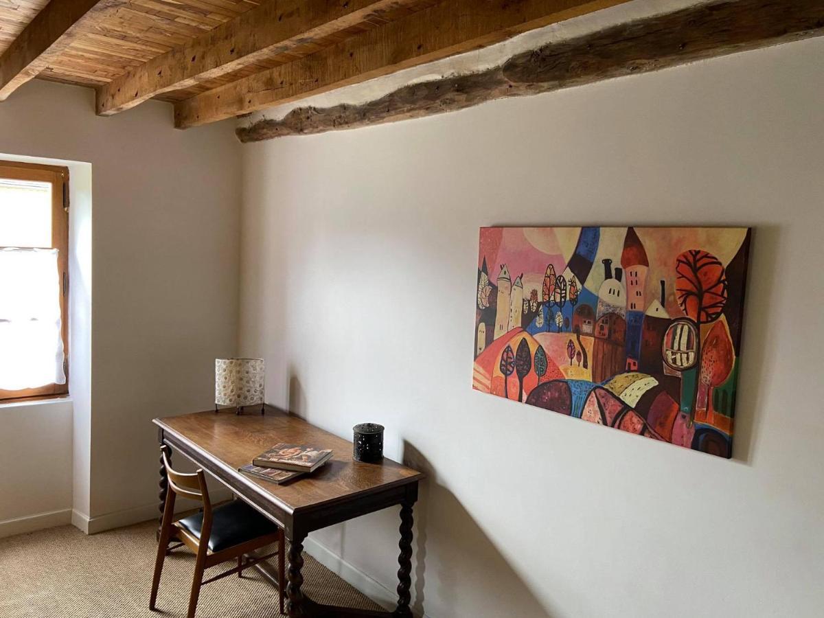 Bed and Breakfast Domaine Du Bourg Salon Esterno foto